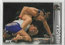 2015 Topps Champions Ronda Rousey 1/1 Base Parallel True 1 of 1 