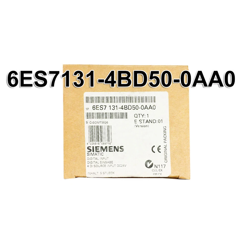Módulo Siemens 6ES7131-4BD50-0AA0 Simatic PLC 6ES7 131-4BD50-0AA0 Foto 3 de 4