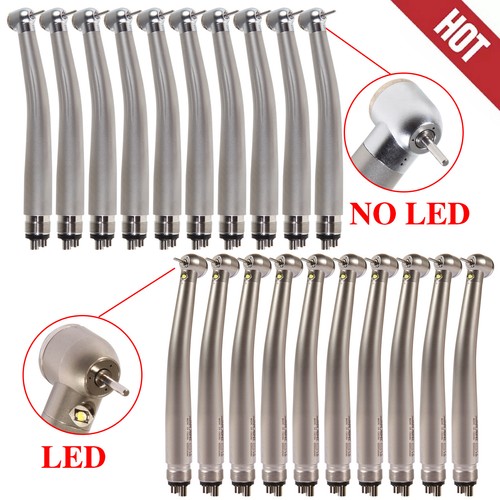 Pièce à Main Haute Vitesse Dentaire 4 Trous TK-98L - Pneumatique, Anneau LED, CE/FDA