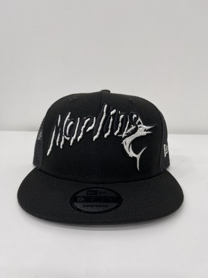 Florida Miami Marlins New Era 9Fifty SnapBack Adjustable Mesh Back Cap Hat MLB