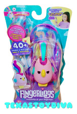    FINGERLINGS SWEET TWEETS   Debbie Bird Teal Crest INTERACTIVE Sound READ  