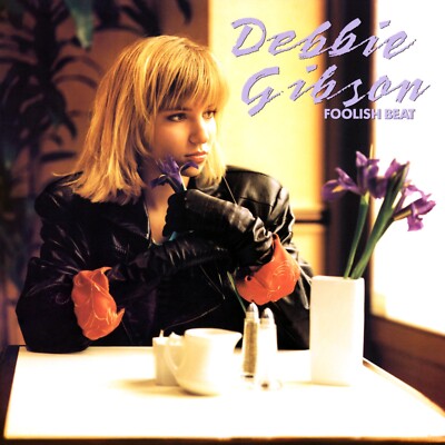 DEBBIE GIBSON Foolish Beat BANNER 3x3 Ft Fabric Poster Flag album