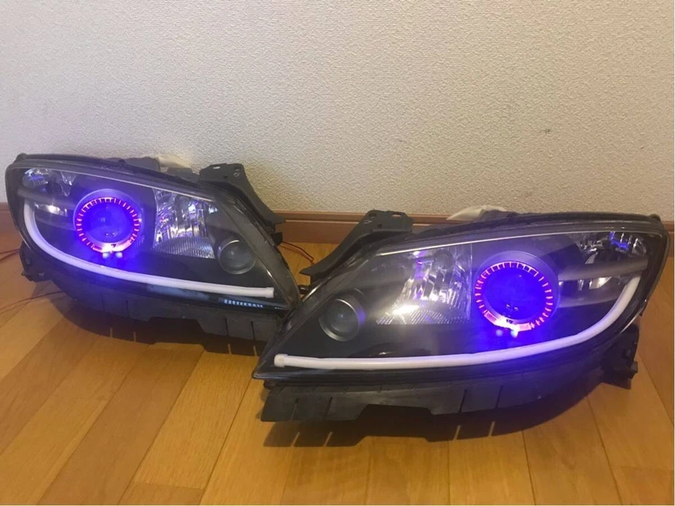 Mazda RX-8 first term HID headlights SE3P LED RING Lamp Lights JDM - Изображение 4 из 4
