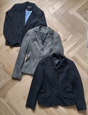 3 X Size 10 Blazers Bay Trading Grey Pinstripe Dorothy Perkins Atmosphere Black
