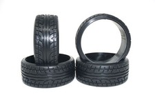 Nitro Hobbies NHXT1203 1/10 Hard Plastic On Road Drift Tires 4pc 