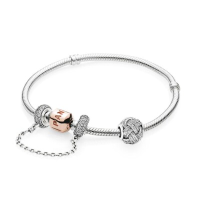 Sparkling Pave Safety Chain セーフティー チェーン Amazon.com: PANDORA Sparkling Pavé Safety Chain Charm - Gift