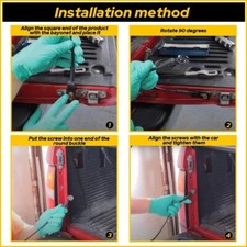 TRQ Tailgate Kit For 1997-2010 Dodge Dakota 2006-2008 Mitsubishi Raider 2011 Ram