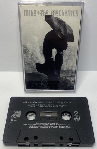 Mike And The Mechanics Living Years (Cassette Tape, 1988) Canadian - Picture 2 of 8