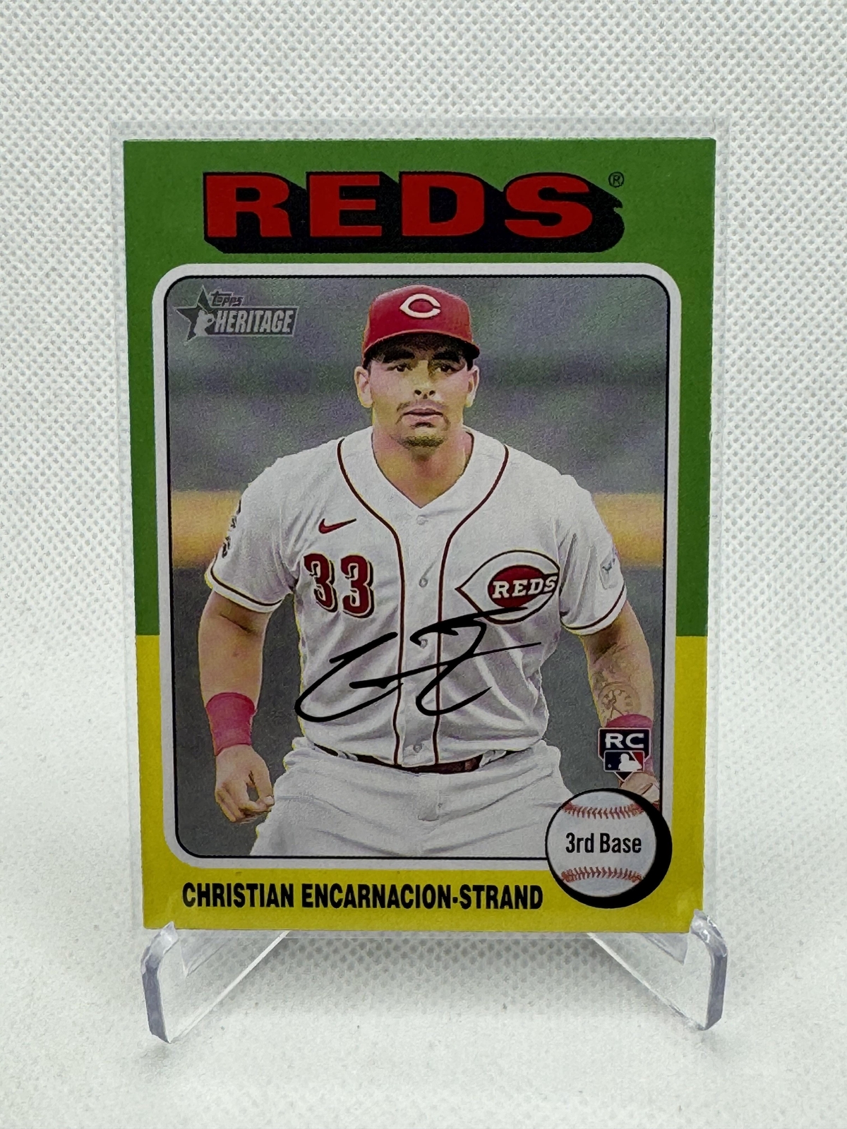 2024 Topps Heritage #182 Christian Encarnacion-Strand