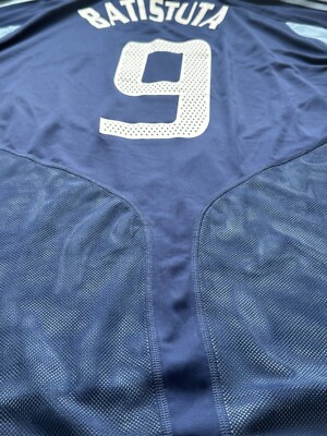 新品 adidas アルゼンチン代表ユニフォーム 9番 Batistuta 新品 adidas アルゼンチン代表ユニフォーム 9番 Batistuta