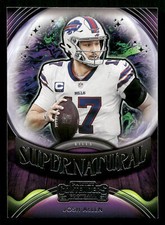 2021 Panini Contenders Supernatural Josh Allen #SN-JAL Buffalo Bills