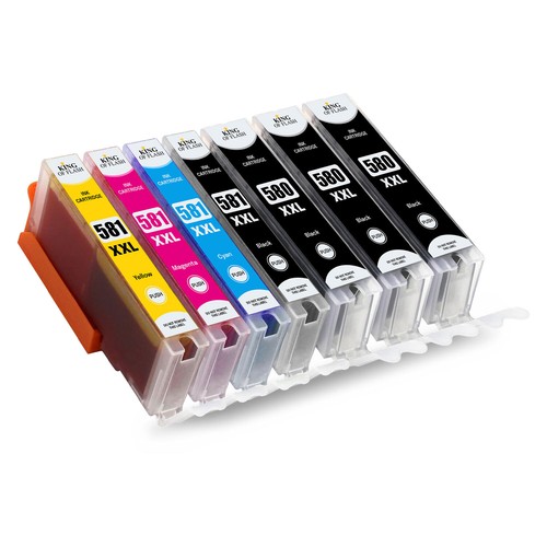 580 581xxl Ink Cartridges for Canon Pixma TS705 TS6250 TS8150 TS6350 TR8550 LOT - Picture 3 of 35