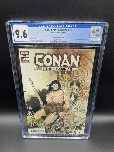 CONAN The Barbarian #25 NM-MT Peach Momoko Trade Variant 300th Issue CGC 9.6