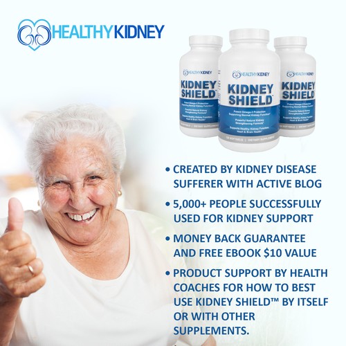 Kidney Shield Supplement Function Creatinine Cleanse Renal Health Function 2pack - Picture 3 of 10