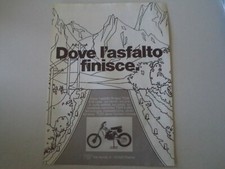 advertising Pubblicità 1981 MOTO TGM 125 CROSS