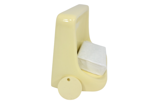 Saffron Yellow Ceramic Soap Dish Tray Holder Drain Lip Vintage Classic Color 211 - Picture 20 of 24