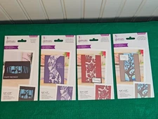 Lot of 4 Gemini Crafter's Companion Create-A-Card Papercraft Metal Dies New