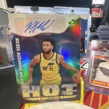 2022-23 Panini Hoops Hot Signatures Auto Nickeil Alexander-Walker HS-NAW