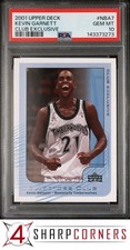 2001 UPPER DECK CLUB EXCLUSIVE #NBA7 KEVIN GARNETT HOF PSA 10