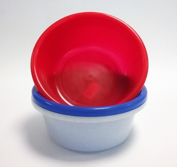 SchüSsel 24Cm Kunststoff ROT 1 StüCk Haushalt Gastrobedarf Schulz 110190-image