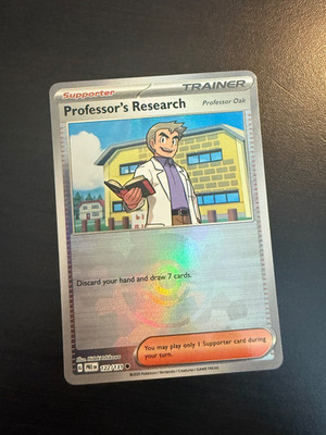Professor's Research [Professor Oak] (Poke Ball Pattern) Holo Common SV: Prismat