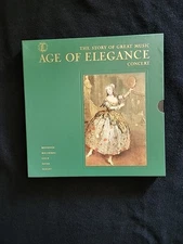 Time Life Records: age of elegance concert LP Format: Vinyl 5 LP Box Set #548