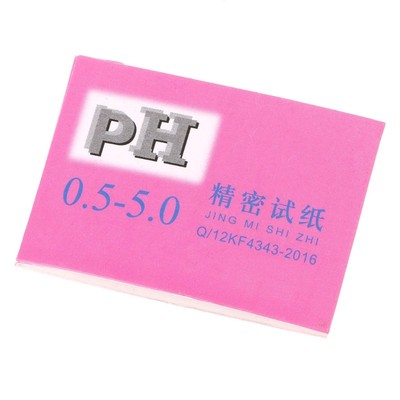 0.5-5.0 Range pH Test Strip Test Paper Litmus Test Paper for Water Soil Testing