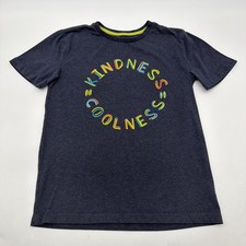 Tommy Bahama T-shirt Youth Boys Size 10/12Y Blue Graphic Print Logo. 39267