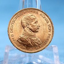 Preussen 20 Mark 1913 A Wilhelm II * 7 ,96 Gramm - 900 Gold * Vz  Jaeger 253