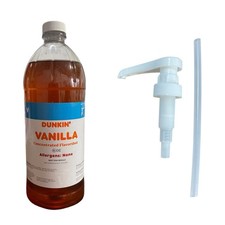Dunkin Vanilla Concentrated Flavourshot With Pump 30 FL / 0.89 L , Free Shipping