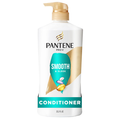 Pantene Conditioner, Smooth and 25.1 Fl Oz (Pack of 1), Sleek