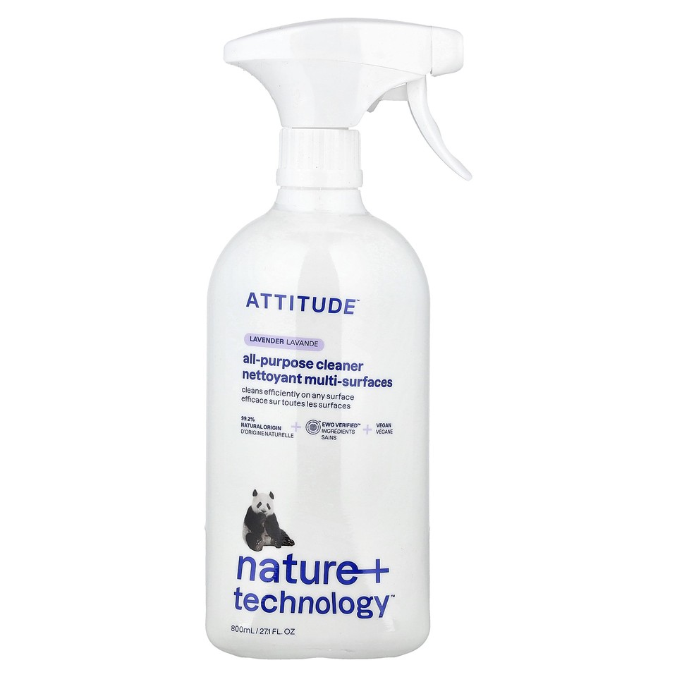 Nature + Technology™, All-Purpose Cleaner, Lavender, 27.1 fl oz (800 ml)