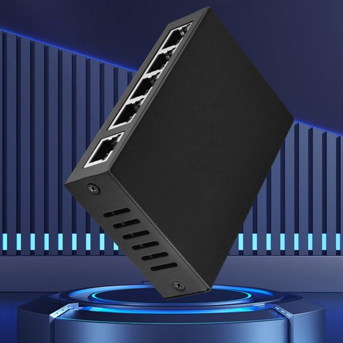 1 PC 100mbps 5 Port POE Repeater 1 in 4 Out Extender Network Switch Accessories - Afbeelding 8 van 14