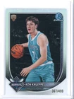 KON KNUEPPEL 2025 BOWMAN CHROME ROOKIE REFRACTOR /499 HORNETS