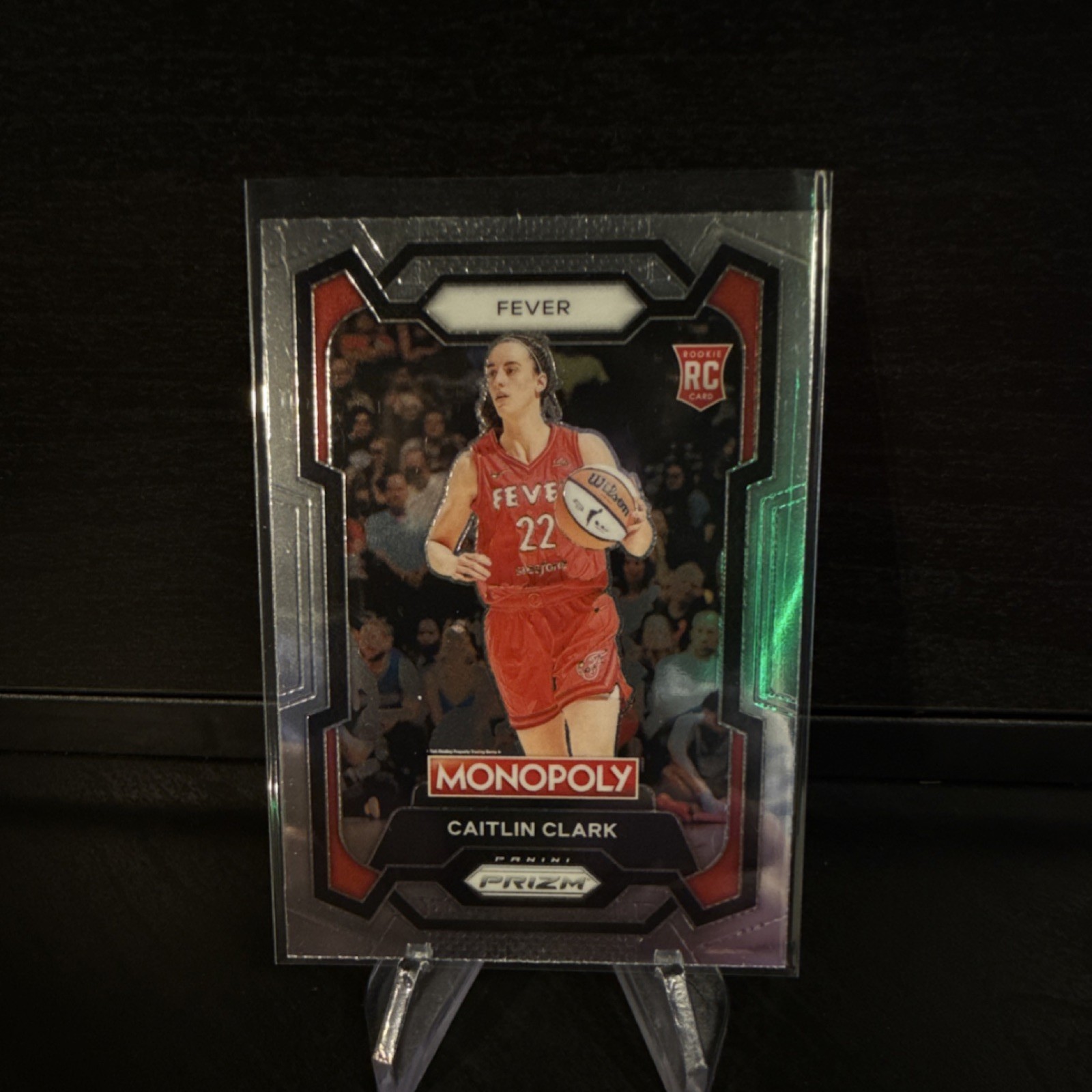 Panini Prizm Monopoly WNBA 2024 Caitlin Clark Indiana Fever Rookie #65