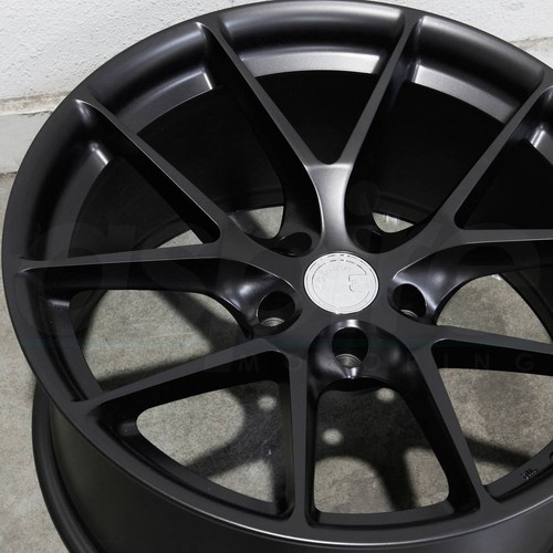 4-New 20" Aodhan AFF7 Wheels 20x9 5x114.3 30 Matte Black Rims 73.1 - 第 4/6 張圖片