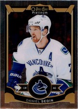 2015-16 O-Pee-Chee Platinum #22 Daniel Sedin - HKY
