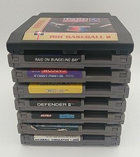 Lot Of 8 NES Cartridge Game Lot TESTED