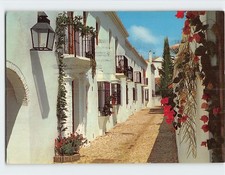 Postcard Typical Quarter VIllage Lopez Costa del Sol Fuengirola Spain