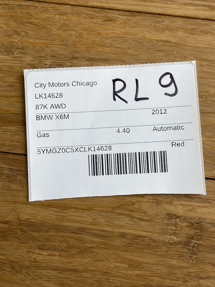 Amortiguador de aire trasero izquierdo BMW X6M E71 2010-2014 muelle OEM *NOTA* Foto 2 de 4