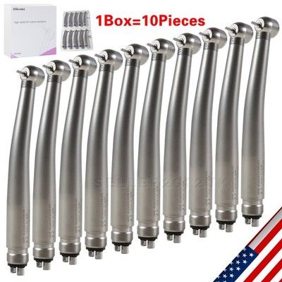10 NSK PANA MAX Style Dental High Speed Handpiece Push Button 4 Holes ASkeadnt