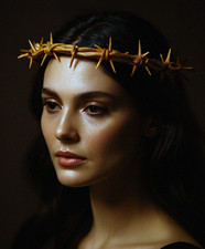 Modern Sculptural Crown of Thorns Replica1:1Wearable Cosplay Prop Jesus Inspired