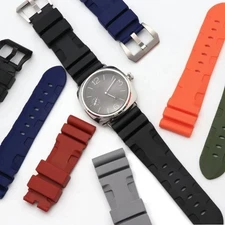 New Waterproof Watch Band Fit for Panerai Submersible Luminox Wristwatches Strap