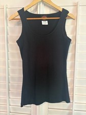 Harley Davidson Black Ribbed Tank Top Size Large