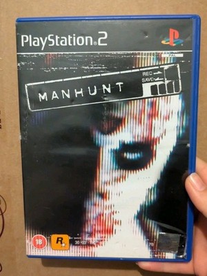 Manhunt Rock Star Spiele Playstation 2 PAL PS2 Spiel mit Anleitung 
