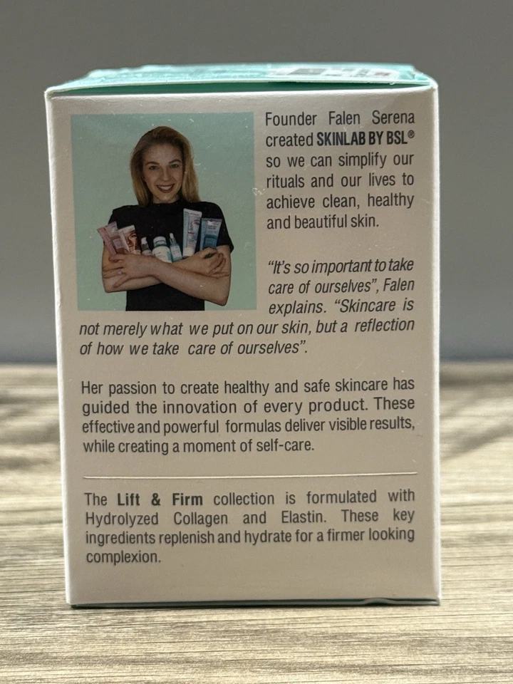 Ежедневный увлажняющий крем с коллагеном и эластином SkinLab Lift & Firm 2,25 унции тон морщин - Изображение 4 из 4