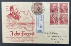 Australia 1949 John Forest Registered FDC