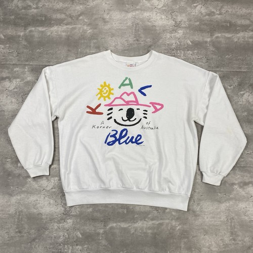 vintage 1984 KOALA BLUE sweatshirt XL Olivia Newton John 80s pullover AUSTRALIA