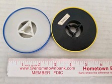 2 Vintage Super 8mm 3in Movie Film Reels w/Film in Plastic Cans FREE SHIPPING