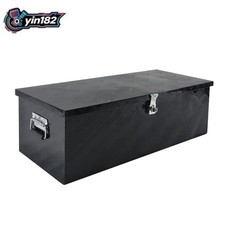 30 Lx 13 Wx10 H Black Aluminum Truck Tool Boxes Pickup Toolbox Rv Atv Trailer 30 Lx 13 Wx10 H Black Aluminum Truck Tool Boxes Pickup Toolbox Rv Atv Trailer